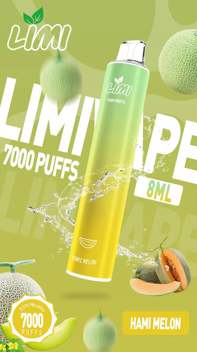 【LIMI拋棄式 7000口】Limi一次性電子煙 煙油容量更高 口味更優化 台灣現貨