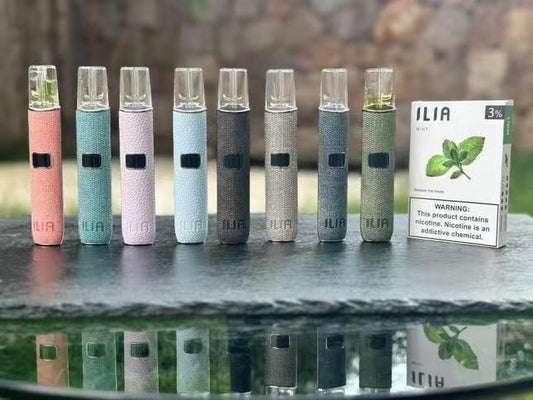 ILIA哩亞一代布纹系列主機 | 雙檔功率調節 8色可選 通用一代煙彈