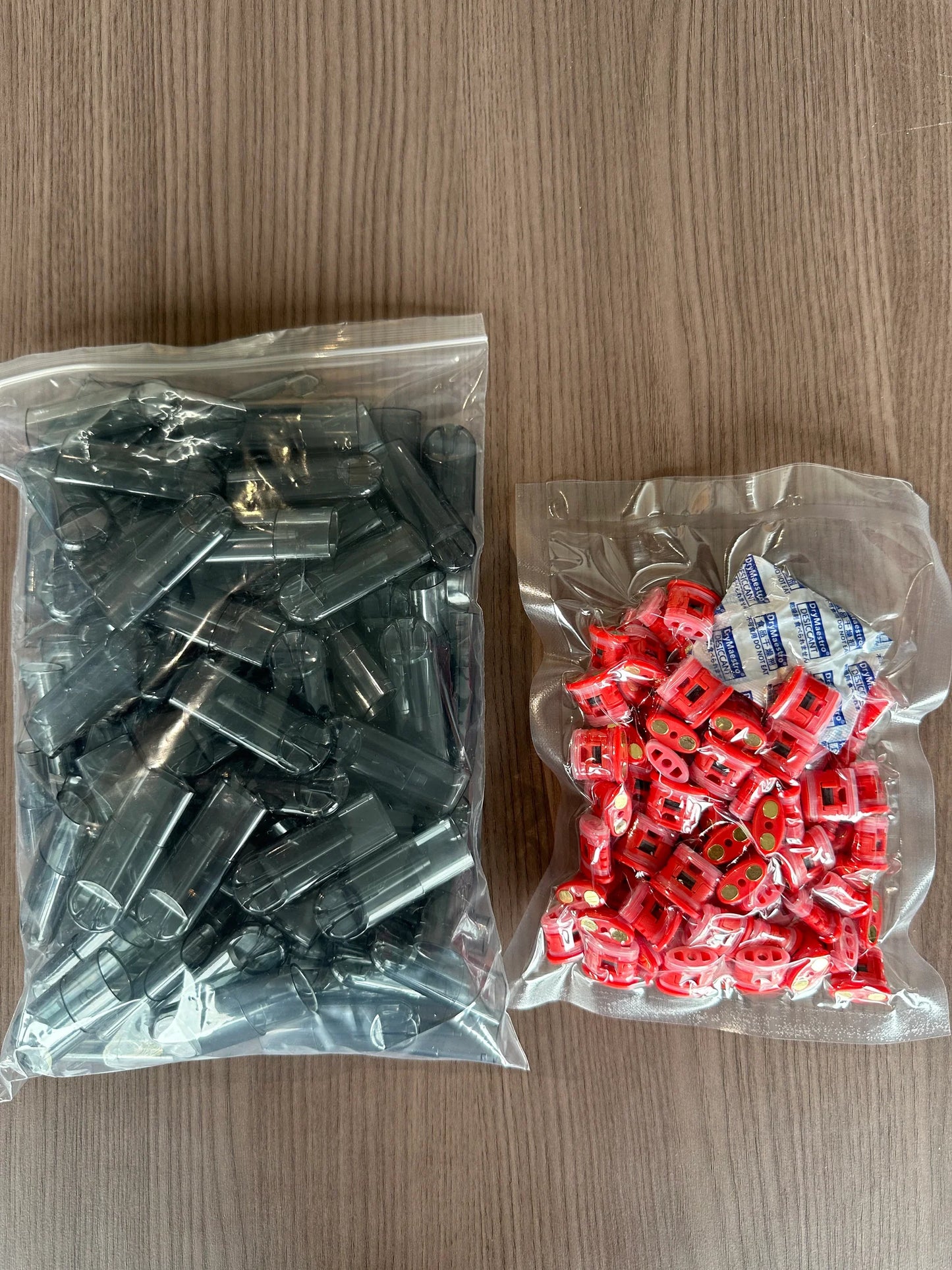 【五六代一次性空倉/空彈3ml】紅色底座 五代上下分離空彈 適用於五、六代設備 不漏油 百入組