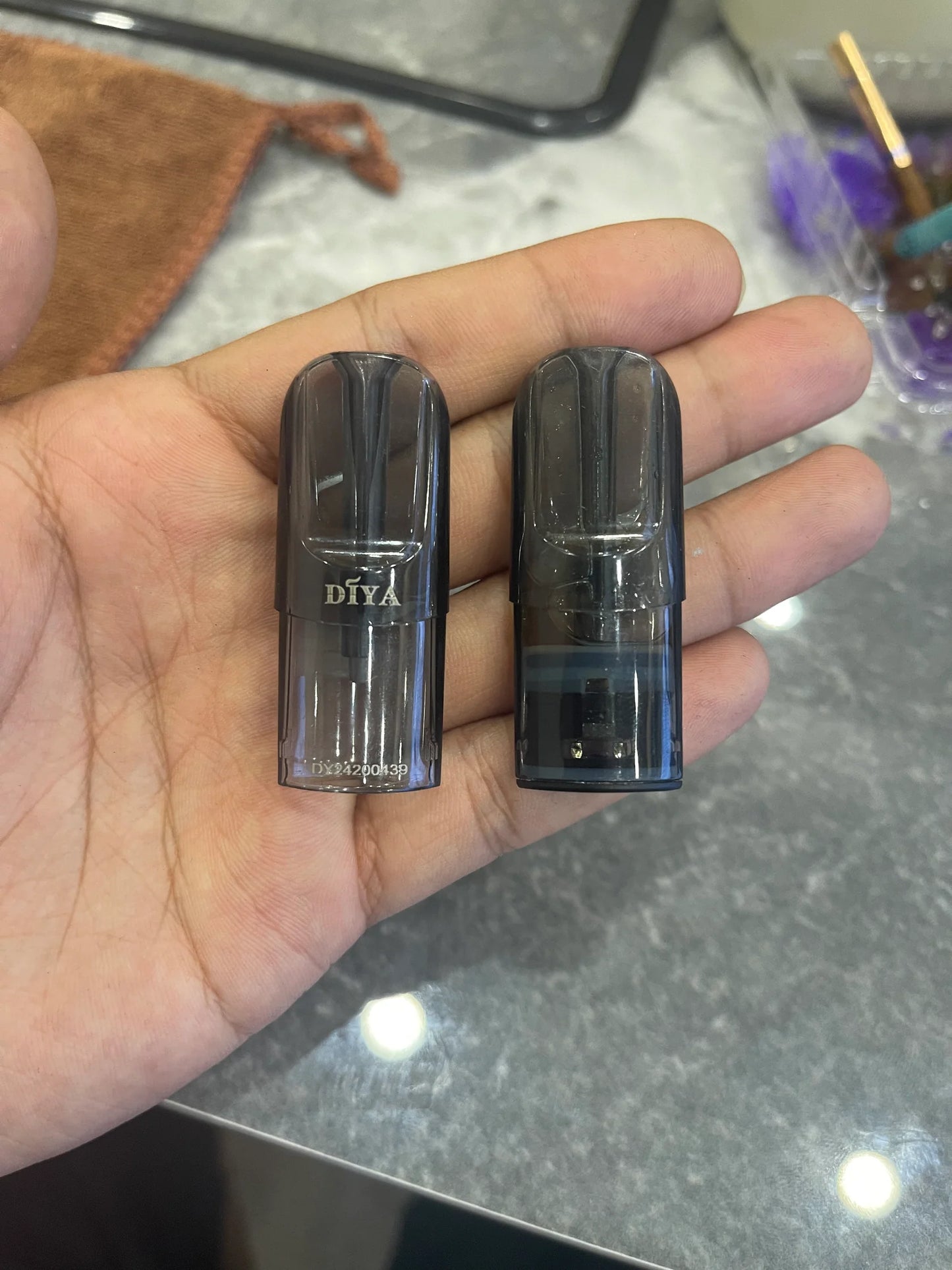 【DIYA一代空倉】叮啞茶色半透明彈殼 通配各類一代主機 不漏油不飛油 最低百入組