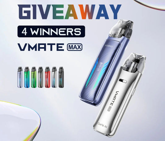 【VOOPOO VMATE MAX注油主機/MAX專用空倉】功率30W 2入組