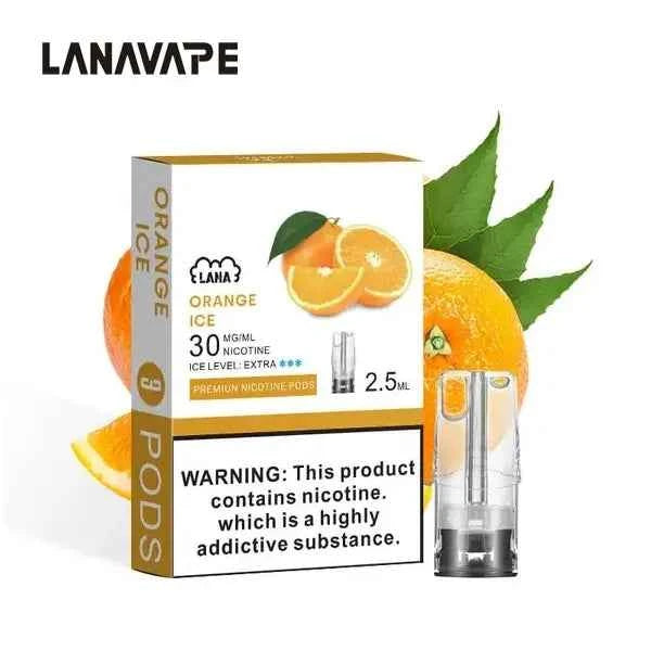 LANA透明發光一代煙彈|2.5ML 三入組|限時活動買十盒送一盒 35種口味|適配SP2S、DIYA、MEHA等多款一代主機