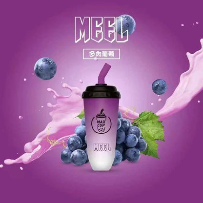 【MEEL拋棄式6000口】MEEL MAX CUP奶茶杯一次性電子煙 可充電 台灣現貨