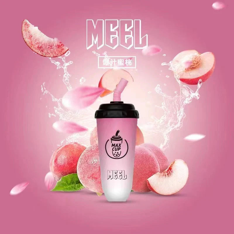 【MEEL拋棄式6000口】MEEL MAX CUP奶茶杯一次性電子煙 可充電 台灣現貨