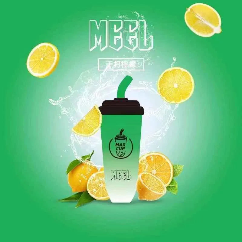 【MEEL拋棄式6000口】MEEL MAX CUP奶茶杯一次性電子煙 可充電 台灣現貨