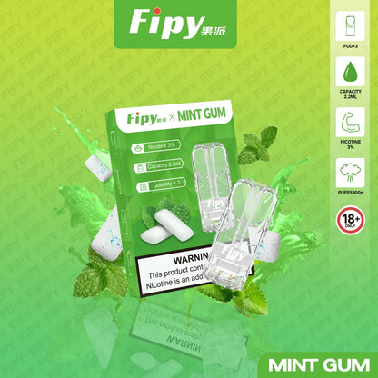 【FIPY一代煙彈】fipy一代霧化桿 18種口味 買3贈1