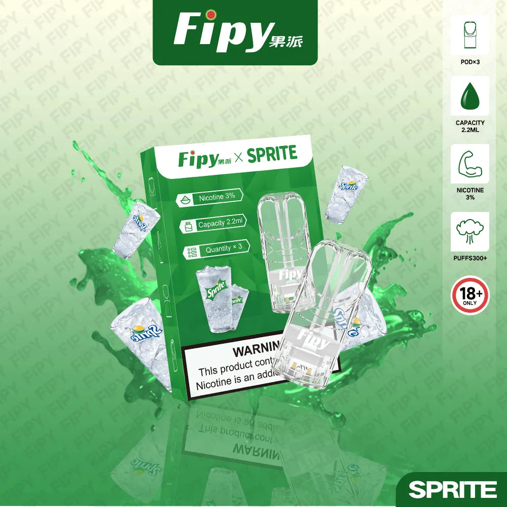 【FIPY一代煙彈】fipy一代霧化桿 18種口味 買3贈1