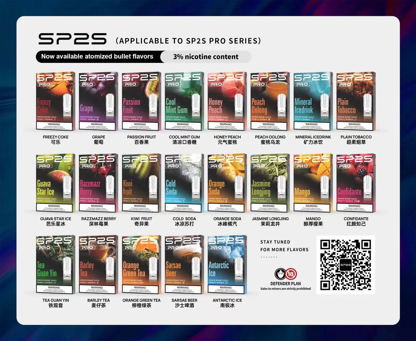 SP2S PRO電子煙煙彈/sp2s pro霧化彈|通用一代lana ilia relx主機 3入组 台灣現貨