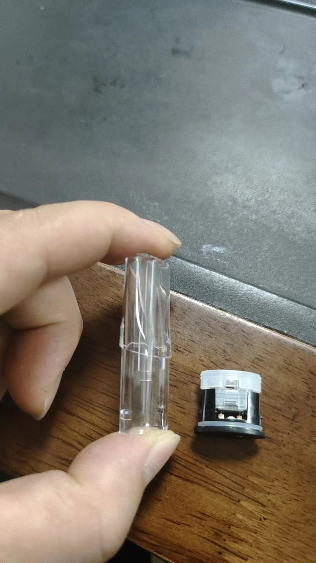 【lana發光空煙彈】暴力測試不漏油空彈 可注油底座分離式空彈 通用relx/sp2s等一代主機