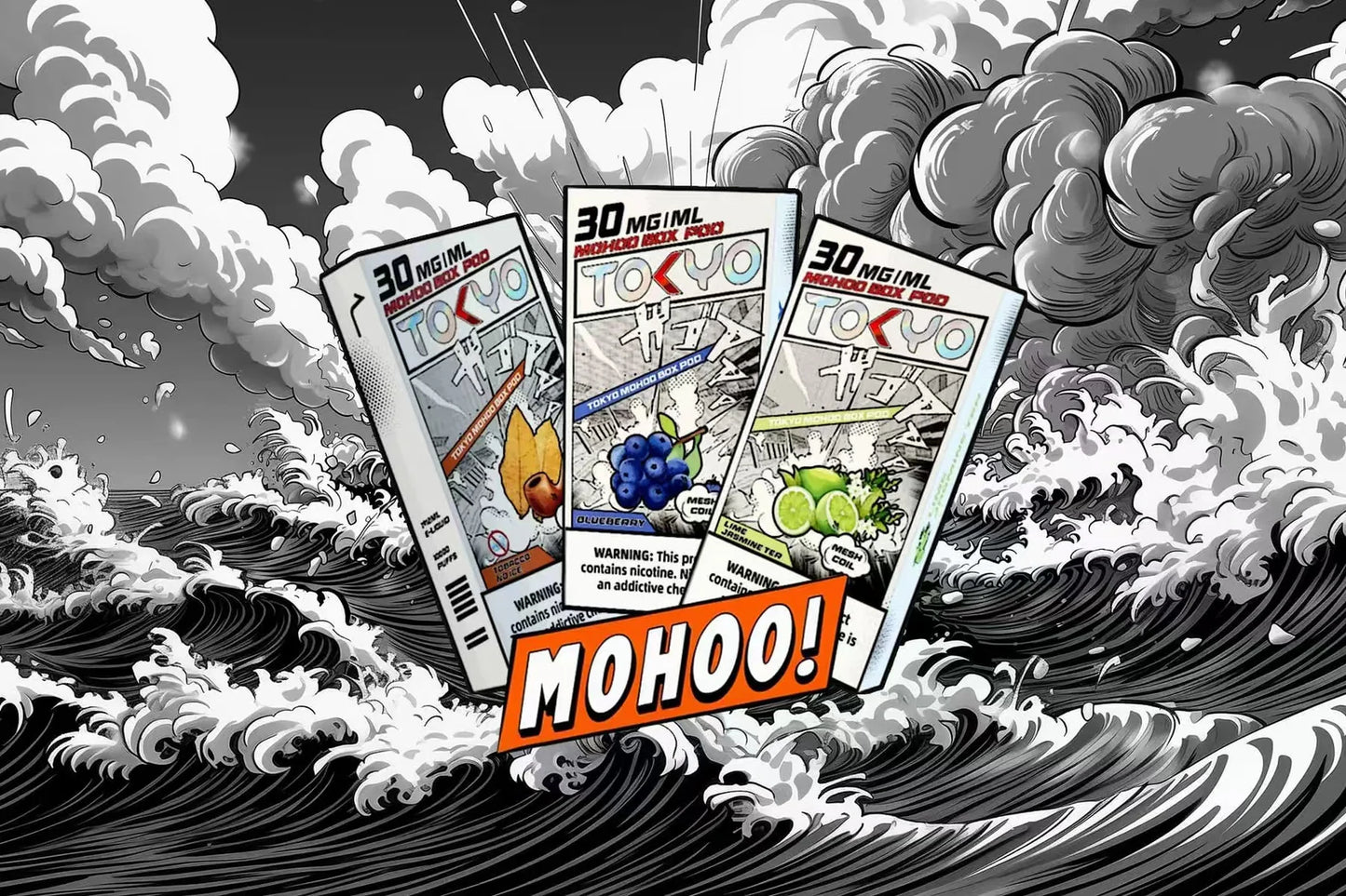 【TOYKO MOHOO BOX 東京魔盒煙桿/煙彈】買3盒煙彈+$150送京東魔盒煙桿1隻#台灣現貨#