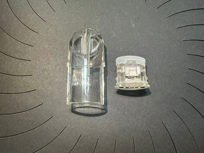 【SP2S空倉1.6ML】白色陶瓷透明款煙彈殼  爆發足不漏油廢油 適用sp2s全系列主機/一代所有主機