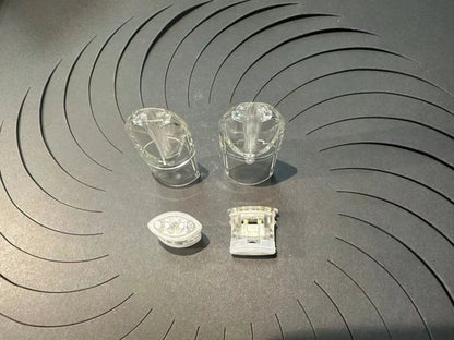 【SP2S空倉1.6ML】白色陶瓷透明款煙彈殼  爆發足不漏油廢油 適用sp2s全系列主機/一代所有主機