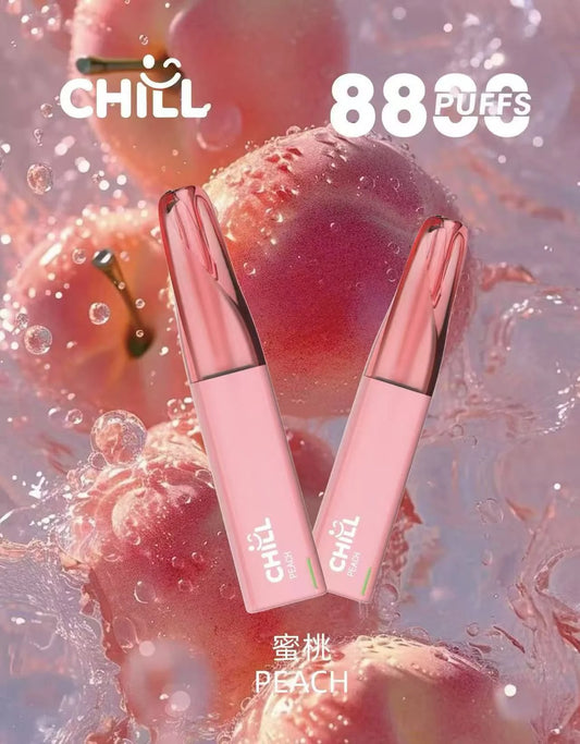 【CHILL拋棄式8800口】12W功率