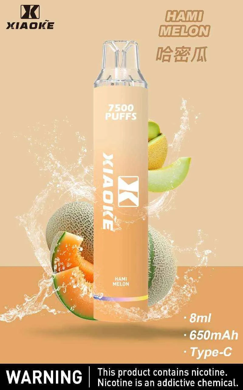 【XIAOKE拋棄式 7500口】梟客Xiaoke一次性電子霧化棒 台灣現貨