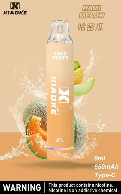 【XIAOKE拋棄式 7500口】梟客Xiaoke一次性電子霧化棒 台灣現貨