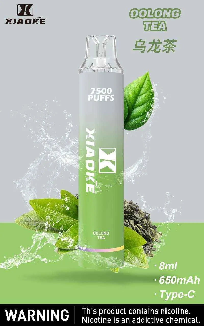 【XIAOKE拋棄式 7500口】梟客Xiaoke一次性電子霧化棒 台灣現貨