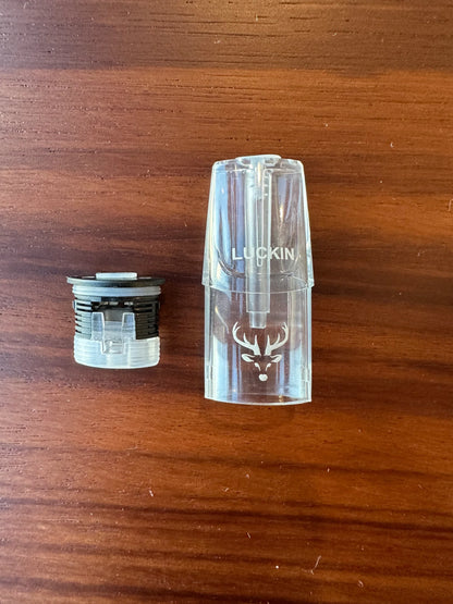 【LUCKIN幸運一代發光空彈1.6ML】綠紫黃紅四色發光 不漏油不飛油 通配各類一代主機 煙霧綿柔穩定