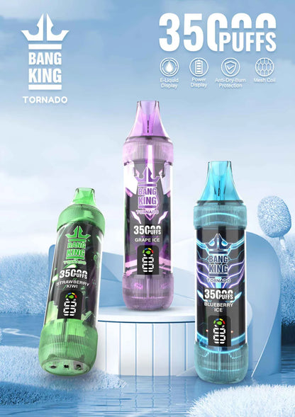 【BANG KING拋棄式35000口】Bang King一次性電子煙 歐美熱銷王者