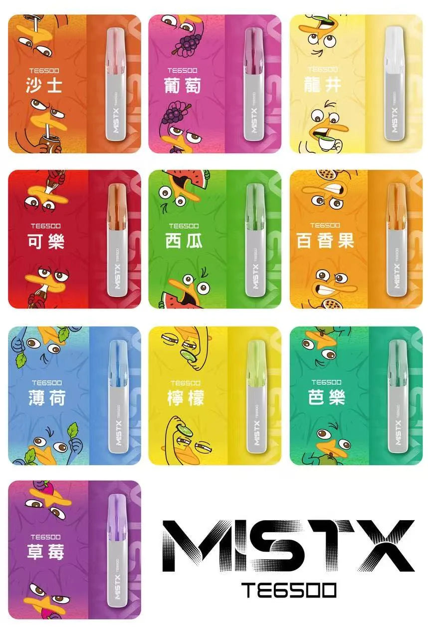【MIST拋棄式6500口】MIST X 鴨嘴獸 6500口一次性電子煙 台灣現貨