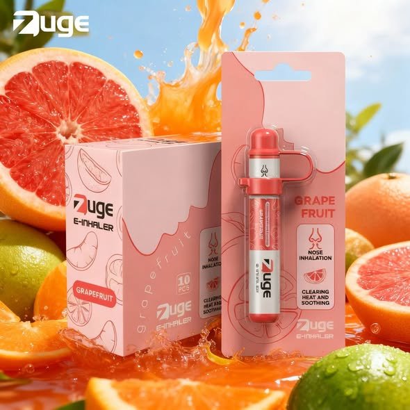 【越南ZUGE鼻吸器】Zuge鼻吸式0丁/無丁電子菸拋棄式 提神替煙工具 無尼古丁無焦油