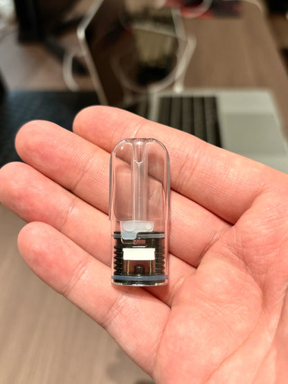 【正面重複灌油空倉彈2.0ML】不漏油不燒焦空彈 適配RELX悅刻五六代設備 最低10颗入组 台湾现货