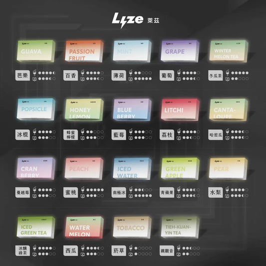 【LYZE換彈式10000口】萊茲Lyze 10000口一次性電子煙(東京魔盒通用）買5盒煙彈送1隻主機