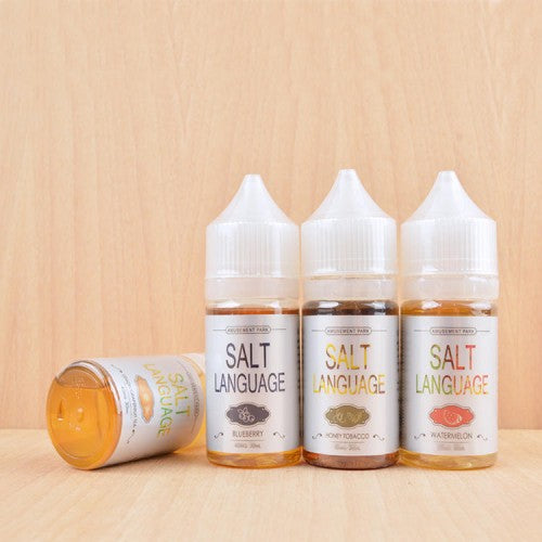 【SALT LANGUAGE鹽語煙油】鹽語煙油電子煙煙油30ml 尼古丁鹽煙油 台灣現貨