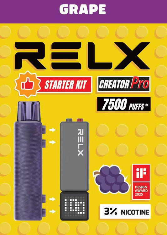 【RELX積木拋棄式7000口套裝（含主機）】Relx悅刻樂高積木套裝 主機+煙彈
