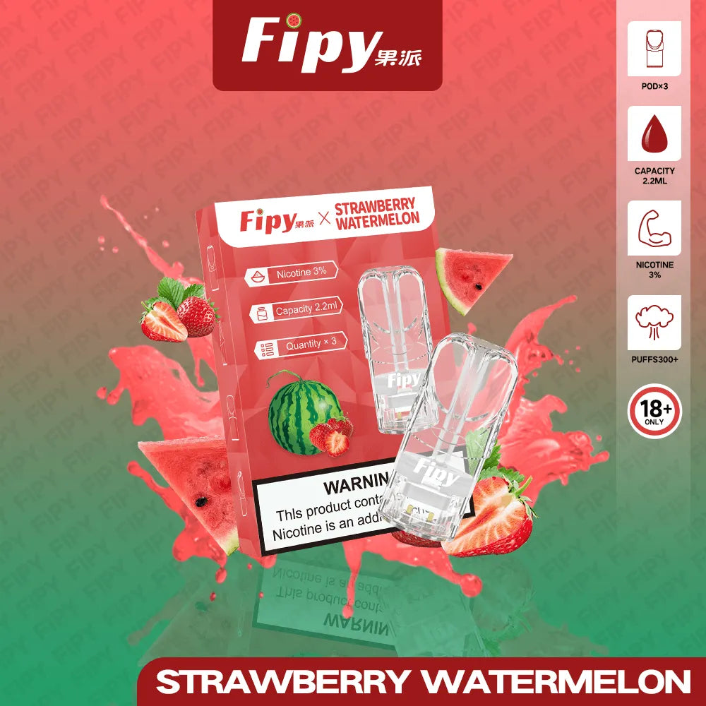 【FIPY一代煙彈】fipy一代霧化桿 18種口味 買3贈1