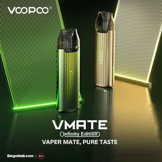 【VOOPOO VMATE Infinity Edition注油主機套装】17W功率 附1颗空倉