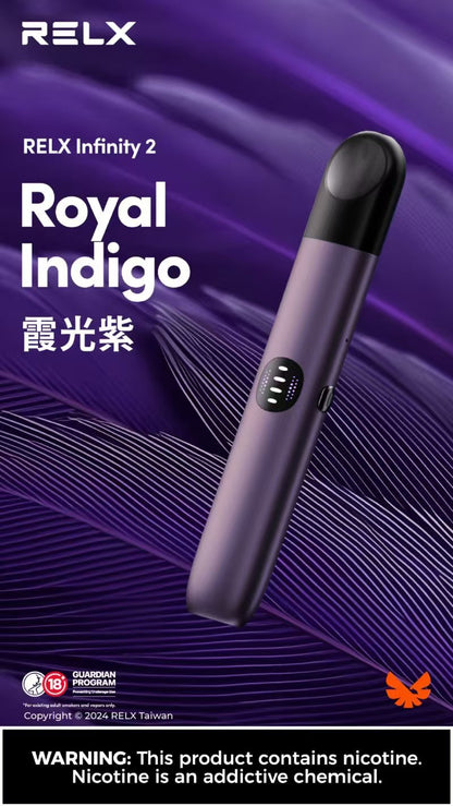 RELX Infinity 2 6th Gen Relx6代無限悅刻電子煙主機|三種可調功率 高清LED屏 智能溫控