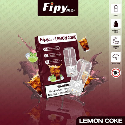 【FIPY一代煙彈】fipy一代霧化桿 18種口味 買3贈1