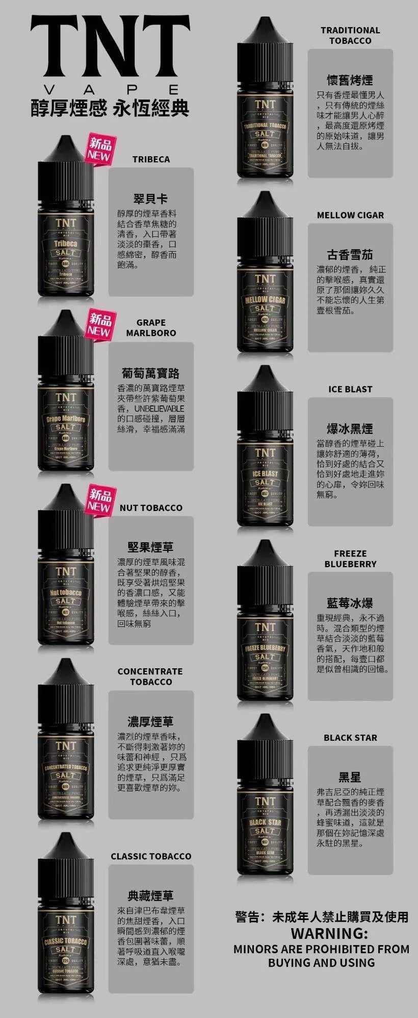 【TNT煙油】tnt進口小煙油