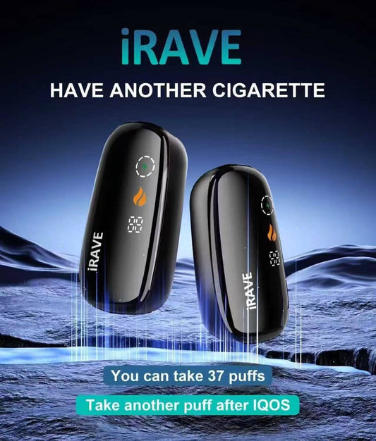 【IRAVE二回機加熱煙】雙模式切換 單支最高可抽37口 TEREA煙彈適用