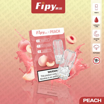 【FIPY一代煙彈】fipy一代霧化桿 18種口味 買3贈1