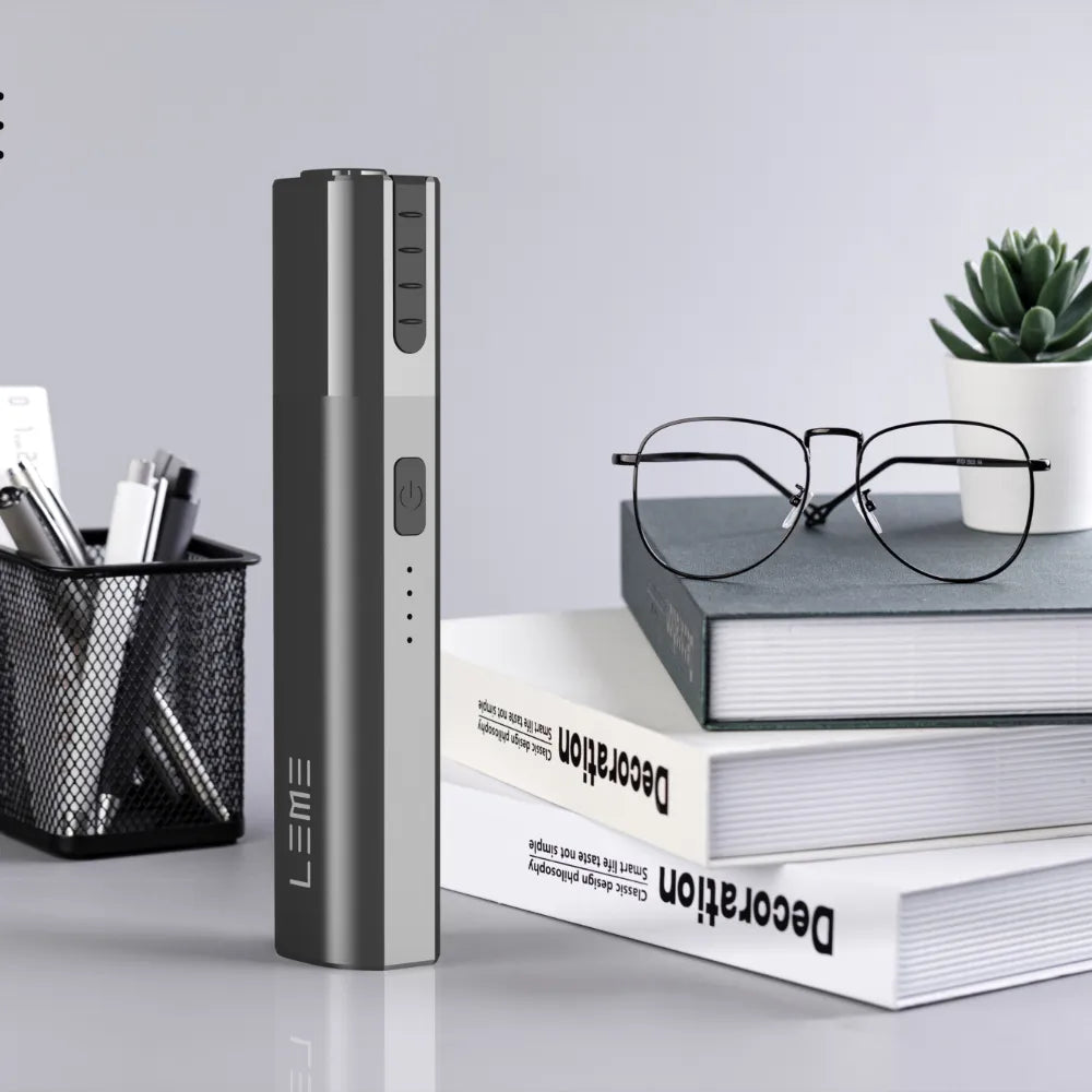 【LEME PRO樂美升級版加熱煙主機】4檔調溫 金屬外觀 通用IQOS2.4 IQOS3.0 LEME 樂美 M牌 H牌