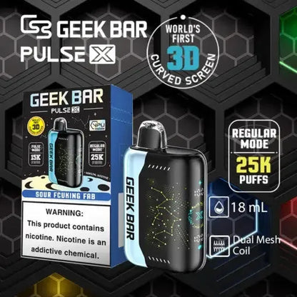 【GEEK BAR Pulse X 拋棄式25000口】美國爆品GEEK BAR Pulse X 25000口 脈
