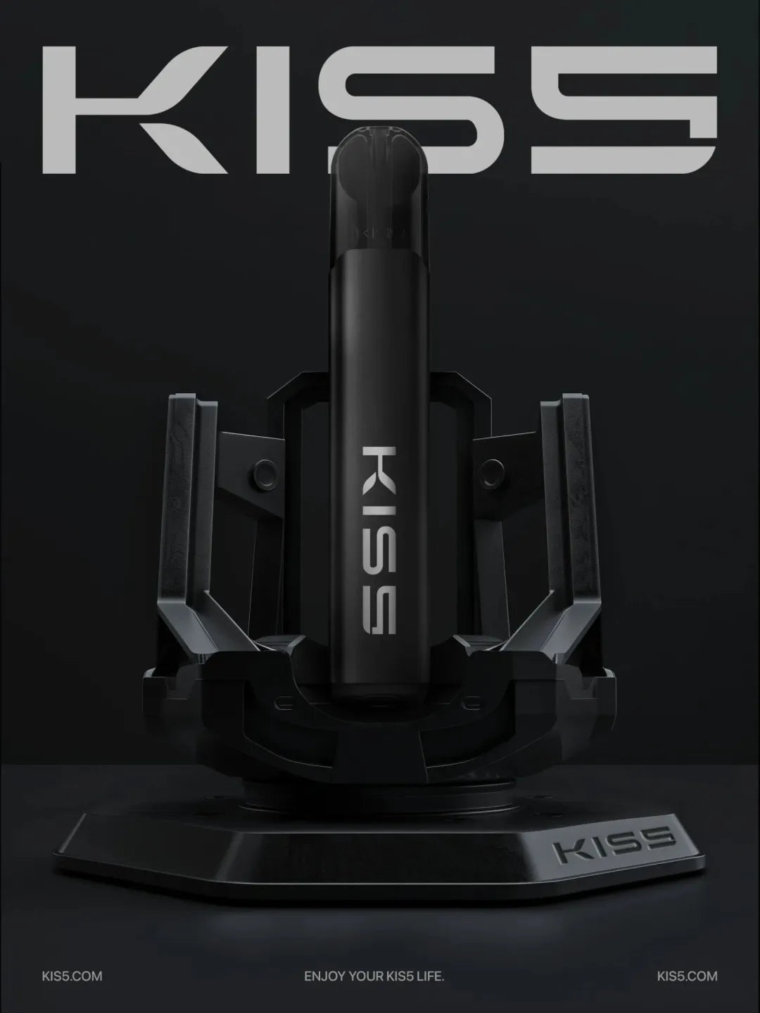 KIS5鎧斯5號 電子主機 電子煙煙桿 通用五代系列煙彈