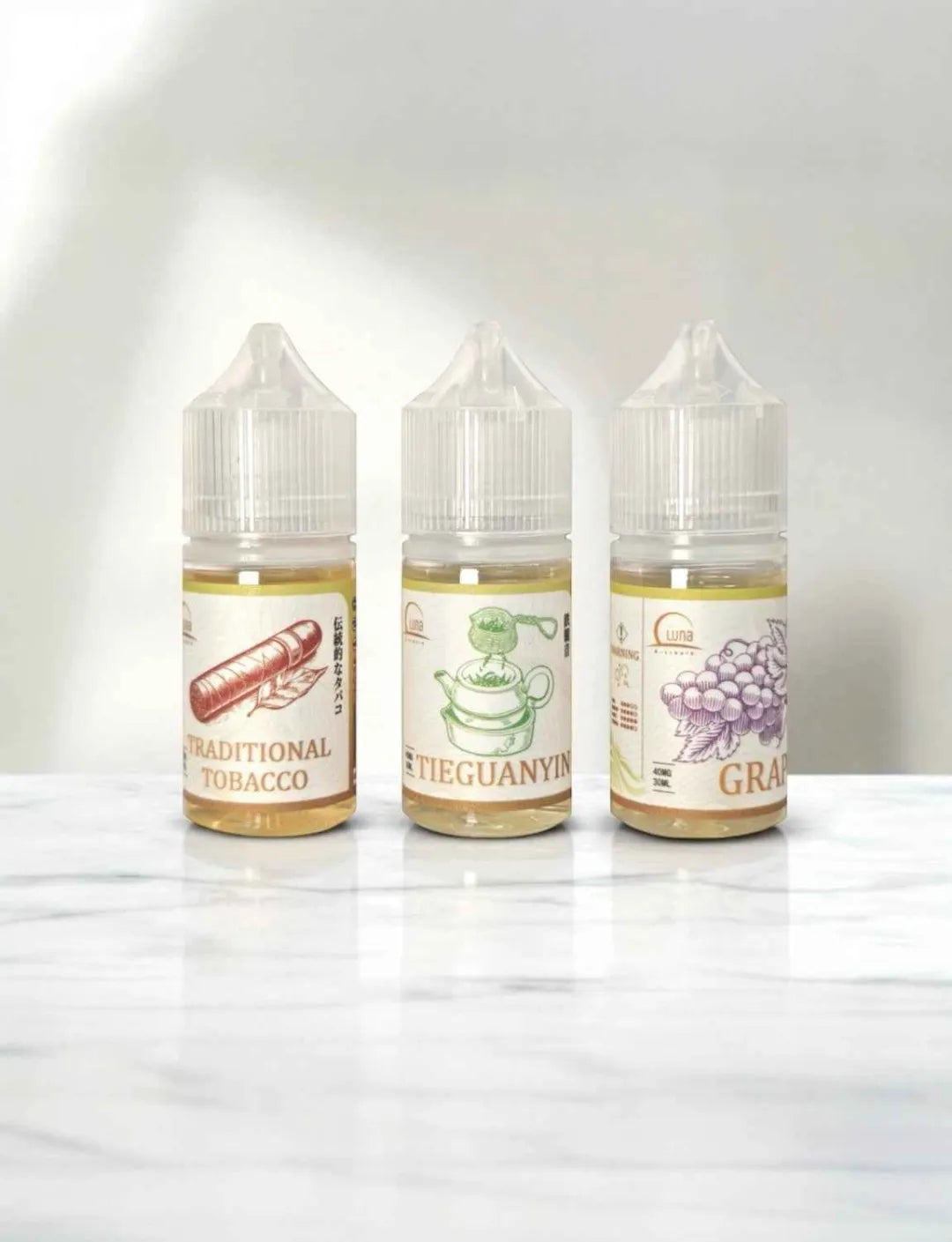 【LUNA煙油】LUNA日本煙油 30ml/40mg 正品現貨