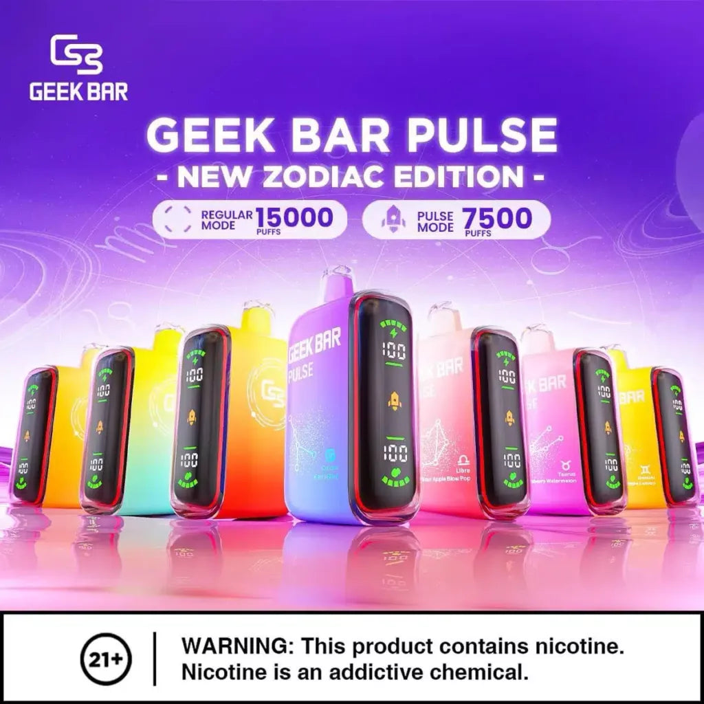 【GeekBar拋棄式15000口】GeekBar 小火箭 美國大牌15000口一次性電子煙