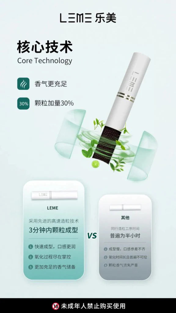 【美版LEME樂美加熱煙彈】HNB系列 加熱不燃燒 通用IQOS，徕米零嘉zero+