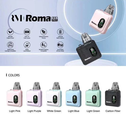 【ROMA RS PRO注油主機】羅馬注油式小煙主機 通用OXVA XLIM SQ PRO 小蠻牛