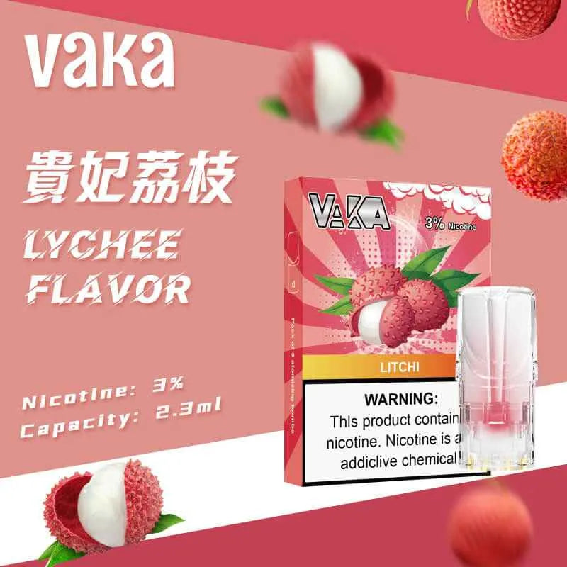 【VAKA一代煙彈】vaka發光一代煙彈 18種口味 通用SP2S、LANA、ILIA等一代主機
