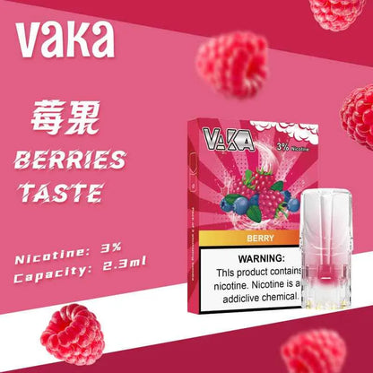 【VAKA一代煙彈】vaka發光一代煙彈 18種口味 通用SP2S、LANA、ILIA等一代主機