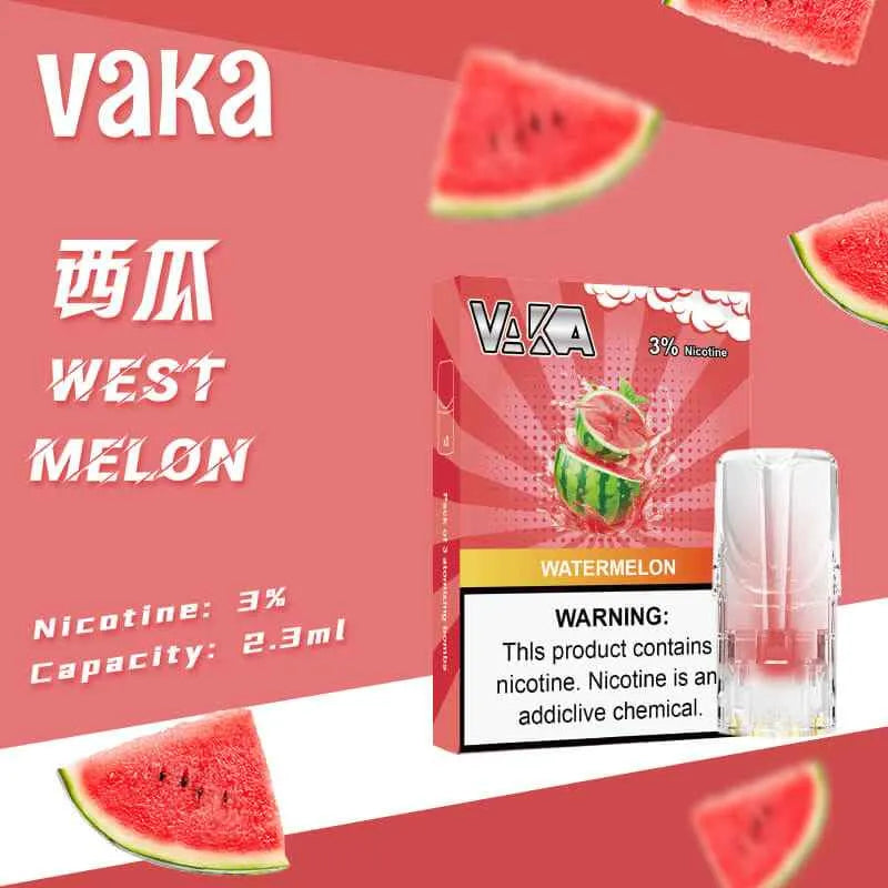【VAKA一代煙彈】vaka發光一代煙彈 18種口味 通用SP2S、LANA、ILIA等一代主機