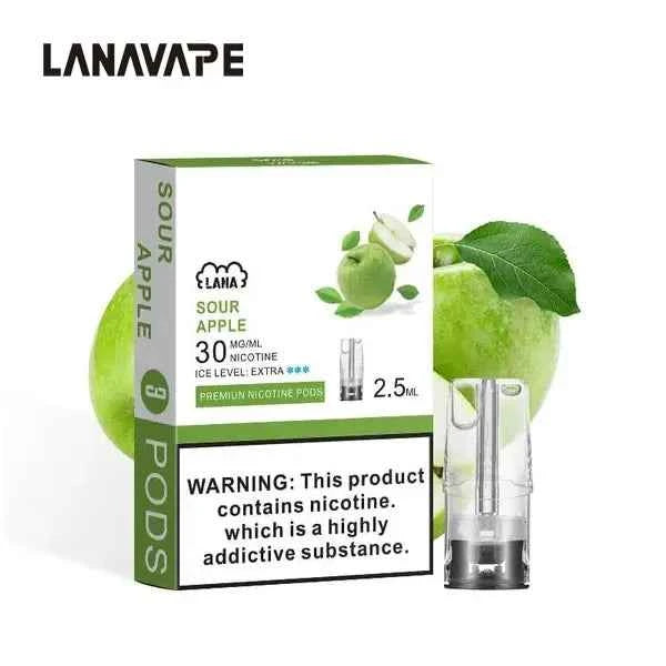 LANA透明發光一代煙彈|2.5ML 三入組|限時活動買十盒送一盒 35種口味|適配SP2S、DIYA、MEHA等多款一代主機
